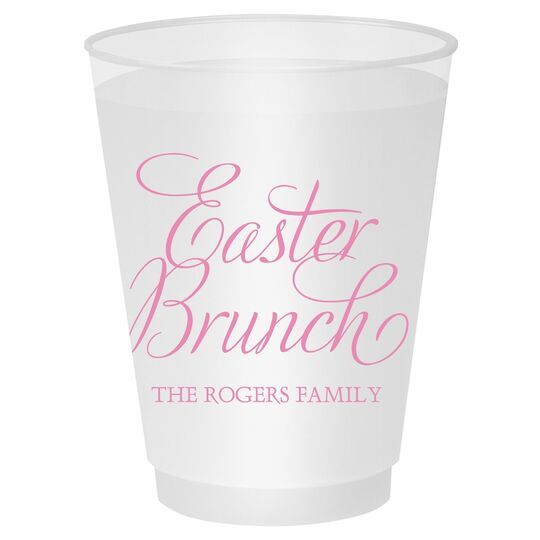 Easter Brunch Shatterproof Cups